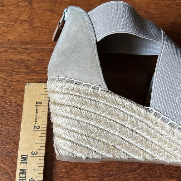 Gentle Soles by Kenneth Cole “Colleen” Espadrille Wedge Sandals, Taupe, Size 7.5 - Picture 15 of 16